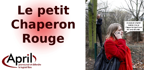 couverture du roman photo Le petit chaperon rouge
